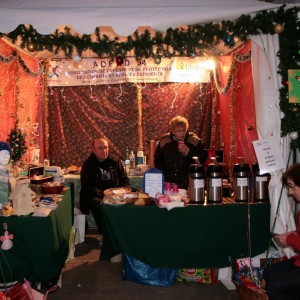ADPED - Marché de Noël à Chevilly-Larue : notre stand