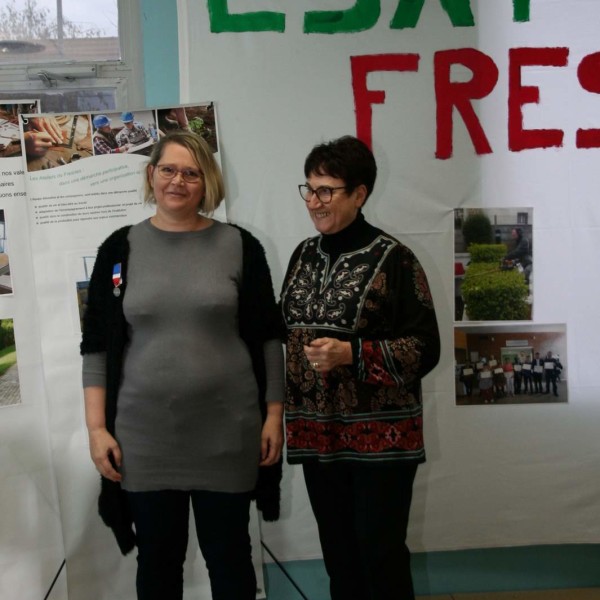 ADPED / ESAT - Remise Médailles du Travail : Valérie FERRY